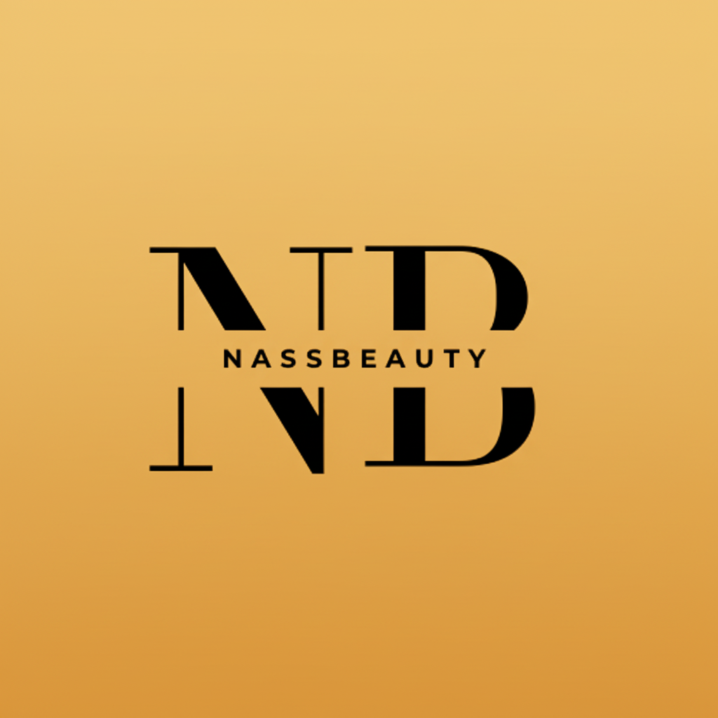 Logo NASSBEAUTY fond orange
