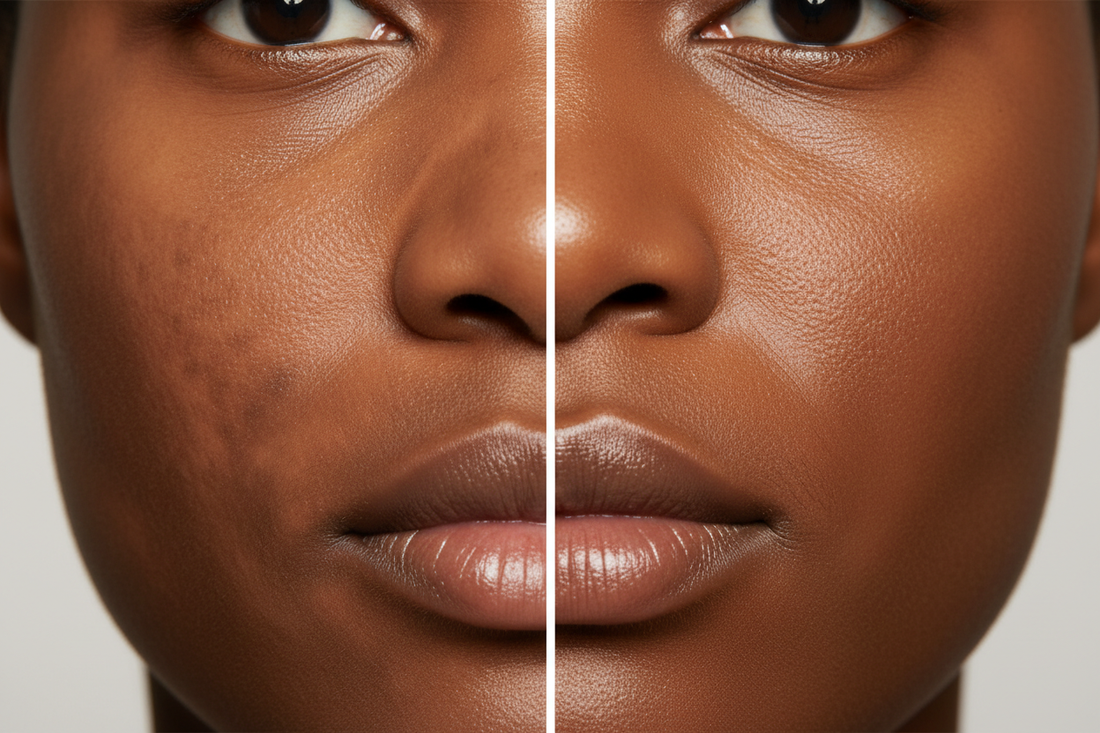 Avant/Après hyperpigmentation