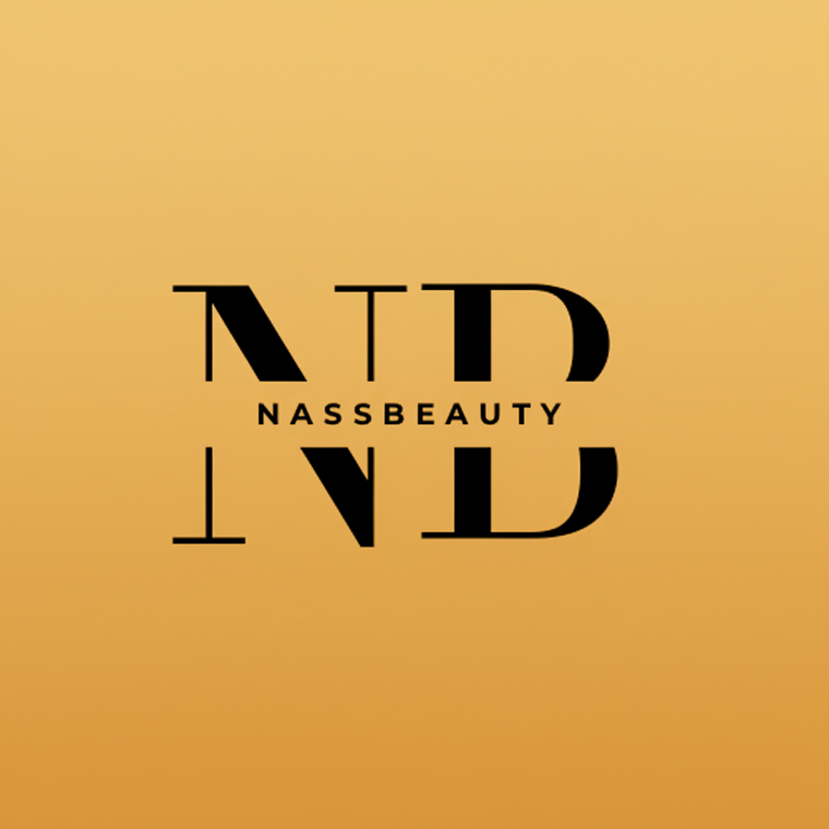 Logo NASSBEAUTY fond orange