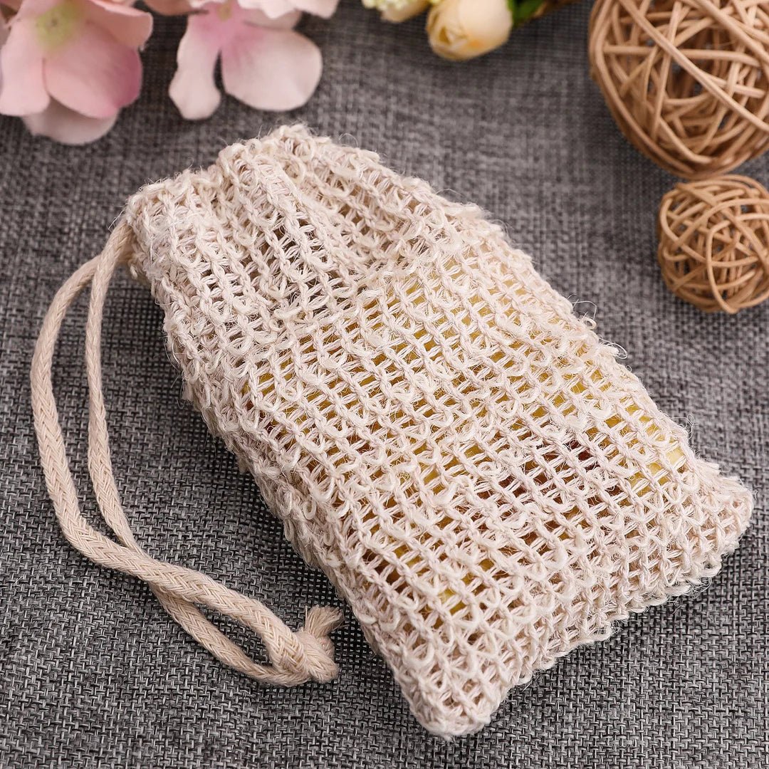 Pochette à savon en sisal exfoliante - NassBeauty